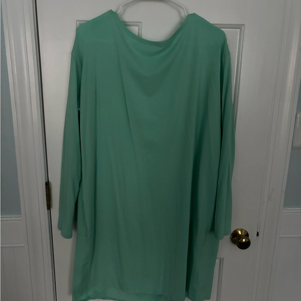 Mint Green Long Sleeve dress